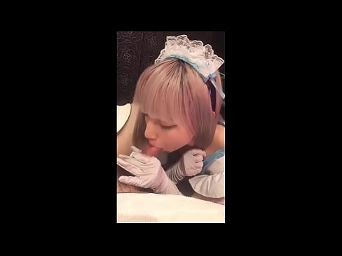 ❤️ Japanisches Idol [mayuka], französisches Dienstmädchenkostüm, Teil 1, Blowjob und Wichsen mit Lotion ☑ Super porn bei uns ☑